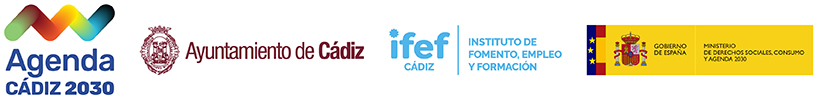 Agenda Cádiz 2030. Ayuntamiento de Cádiz - IFEF Cádiz, cofinanciado por la Unión Europea y Fondos Europeos